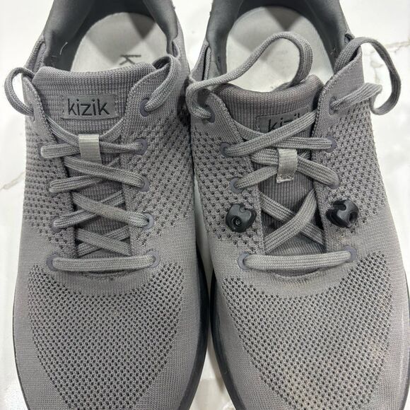 Kizik Sneakers Mens Size 11.5 Gray Lima Hands Free Graphite Running Athletic - Picture 6 of 7
